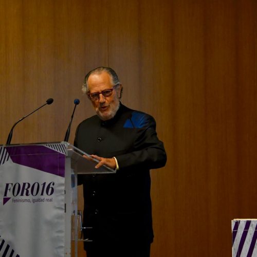Manuel Domínguez durante su ponencia