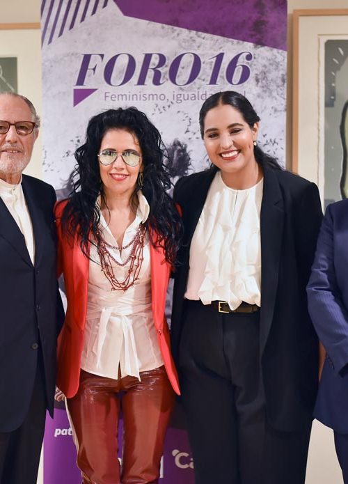 Manuel Domínguez, Cristina del Valle, Cecilia Palomo y Luis Fernández